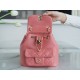 Chanel 22A Duma Backpack Lambskin Coral Pink  