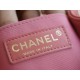 Chanel 22A Duma Backpack Lambskin Coral Pink  