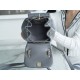 Chanel 22A Duma Backpack Lambskin Elephant Grey  