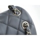 Chanel 22A Duma Backpack Lambskin Elephant Grey  