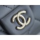 Chanel 22A Duma Backpack Lambskin Elephant Grey  