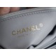 Chanel 22A Chunky Chain Flap Bag Grey Lambskin  