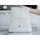 Chanel Coco Handle Calfskin Handle Small Pearl White Calfskin  