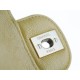 CF Classic Flap Washed Calfskin Small Pearl Yellow  