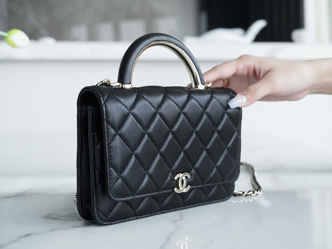 Chanel 22A Metal Handle WOC  