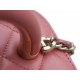 Chanel 22A Long Box Tote Peach Pink  