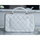 Chanel 2022 Mini CF Top Handle Limited Edition Little Lion Bag Lambskin  