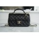 Chanel 2022 Mini CF Top Handle Limited Edition Little Lion Bag Lambskin  