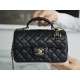 Chanel 2022 Mini CF Top Handle Limited Edition Little Lion Bag Lambskin  