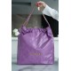 Chanel 22P Handbag Large Purple  