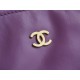 Chanel 22P Handbag Large Purple  