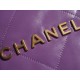 Chanel 22P Handbag Large Purple  