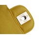 CF Classic Flap Washed Calfskin Medium Mango Yellow  