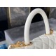 Coco Handle White Light Gold Small  