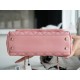 Chanel Coco Handle Calfskin Handle Pink Small  