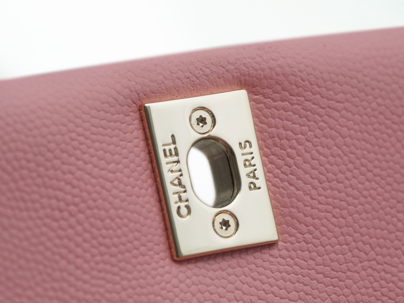 Chanel Coco Handle Calfskin Handle Pink Small  