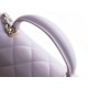 Mini Sakura Pink Light Gold Classic Flap Lambskin  