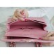 Classic Flap Washed Calfskin Medium Pearl Pink  