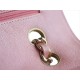 Classic Flap Washed Calfskin Medium Pearl Pink  