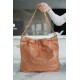 Chanel 22P Handbag Small Caramel  