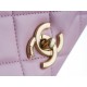 Chanel 22A Chunky Chain Flap Bag Mini Pink Lambskin  