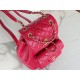 Chanel 21/22 Duma Backpack Fuchsia Waxed Calfskin  