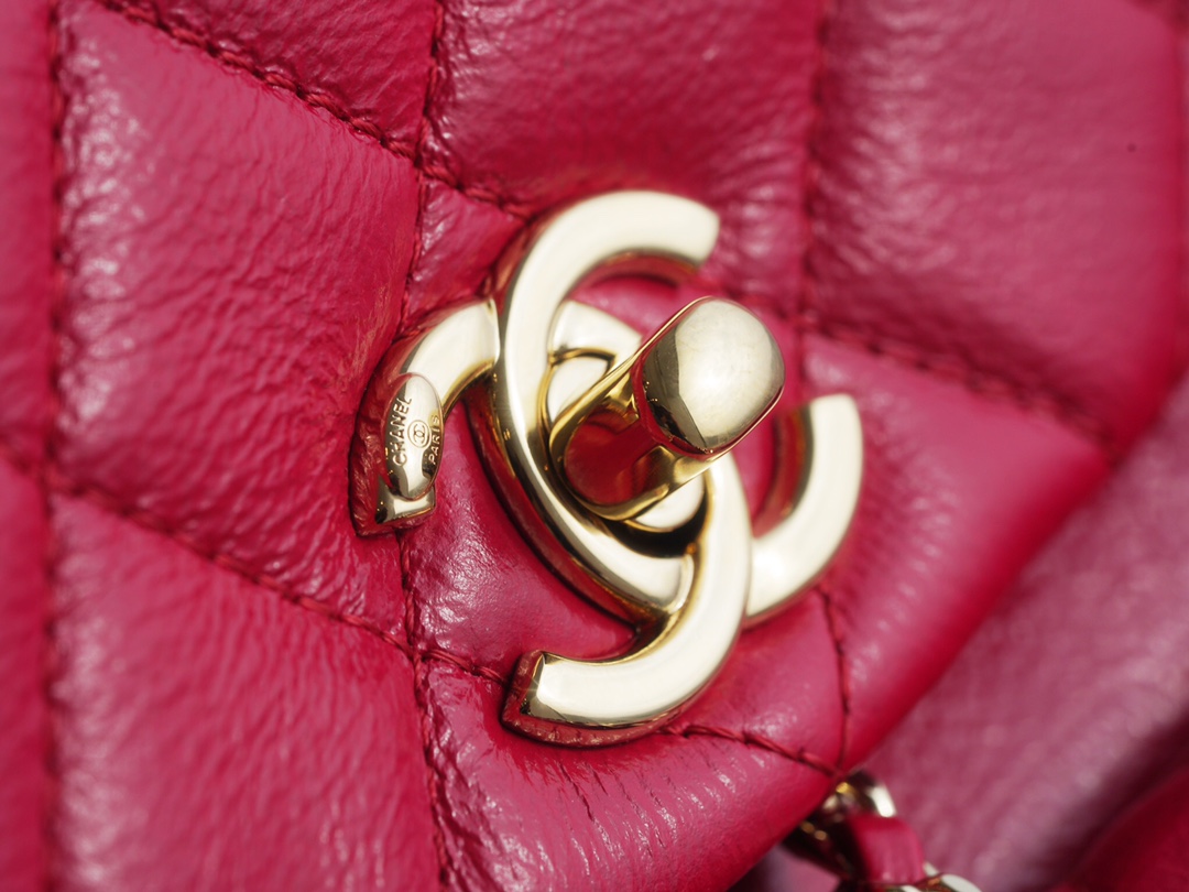 Chanel 21/22 Duma Backpack Fuchsia Waxed Calfskin  