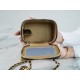 Chanel 22S Woven Gold Ball Box Bag Black Lambskin  