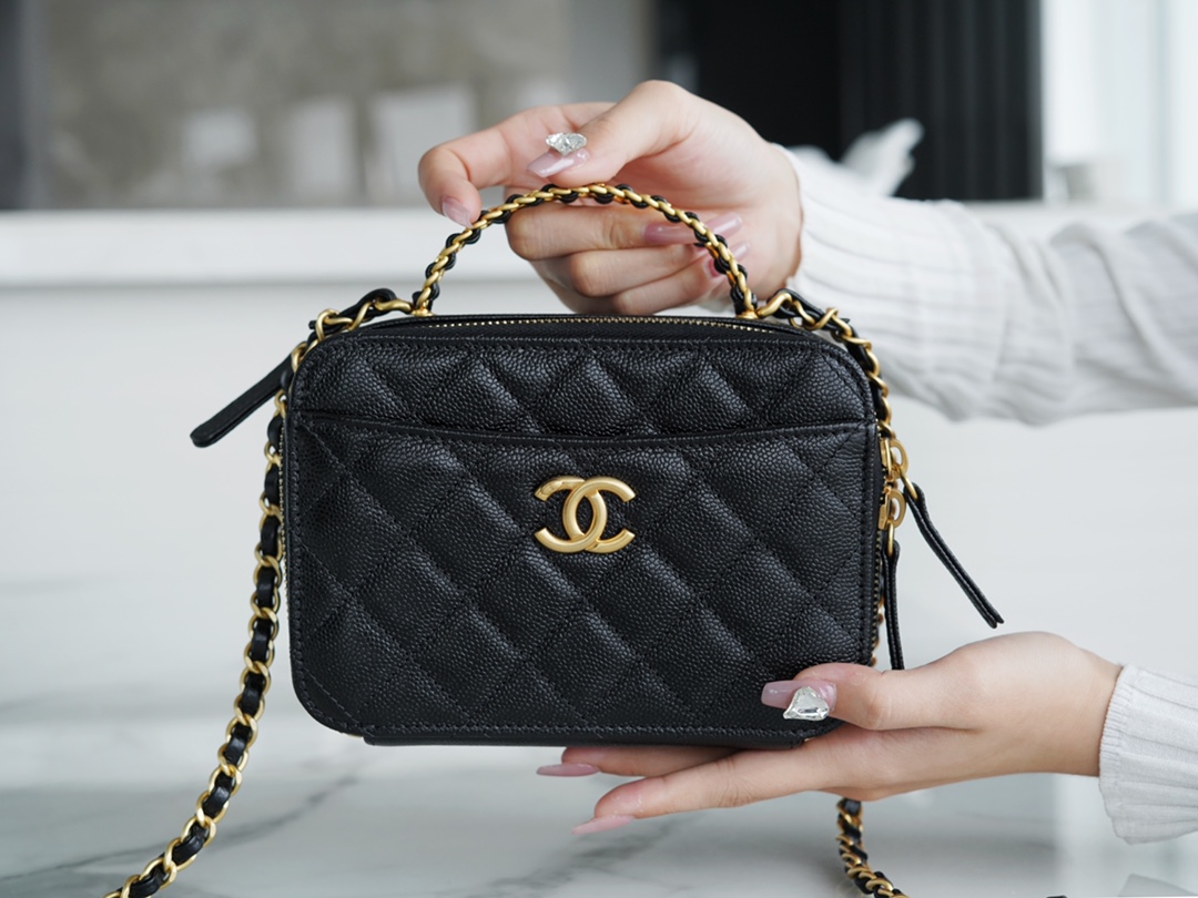 Chanel 22S Hollow Handle Camera Bag Calfskin  