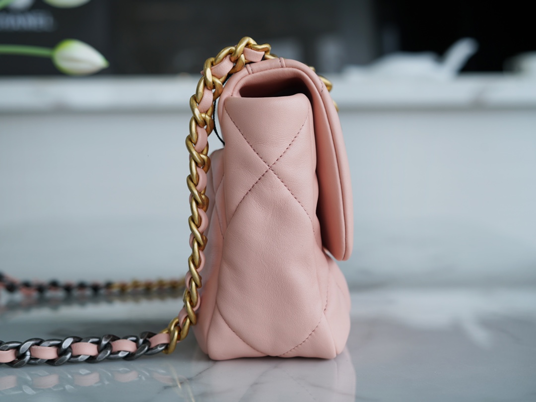 Chanel 19 Bag Nude Pink Small  