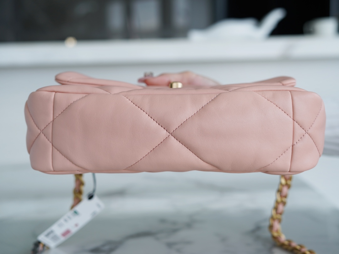 Chanel 19 Bag Nude Pink Small  