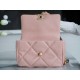 Chanel 19 Bag Nude Pink Small  