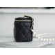 Pearl Box Bag Black Lambskin  