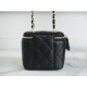 Pearl Box Bag Black Lambskin  