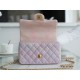 Chanel 2022 Mini Gradient Pink CF Top Handle  