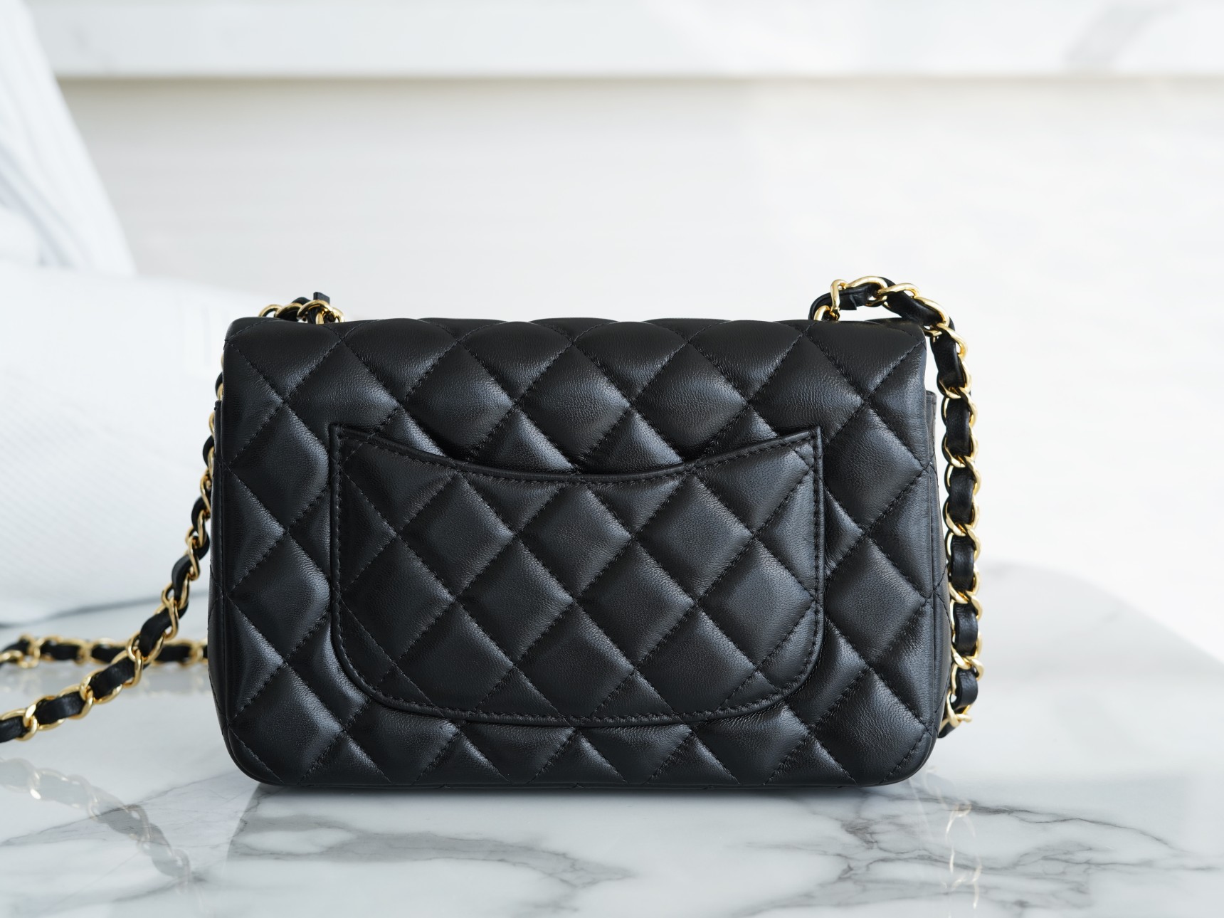 Classic Flap Classic Flap Bag Black Gold Lambskin  