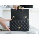 Classic Flap Classic Flap Bag Black Gold Lambskin  