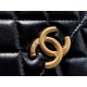 Chanel Double Ball Phone Bag Black Calfskin  