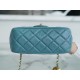 Chanel Metal Ball Square Fatty Lake Green Lambskin  