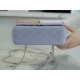 Chanel 2022 Lavender Mini CF Top Handle  