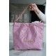 Chanel 22P Handbag Small Pink Purple  