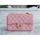 CF Classic Flap Mini Classic Flap Bag Sakura Pink Lambskin  