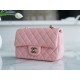 CF Classic Flap Mini Classic Flap Bag Sakura Pink Lambskin  