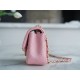 CF Classic Flap Mini Classic Flap Bag Sakura Pink Lambskin  