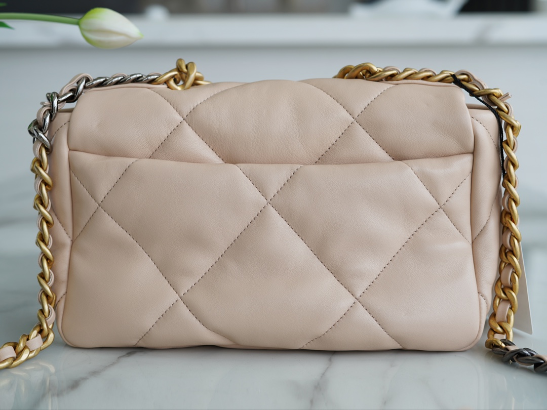 Chanel 19 Bag Light Almond Small  