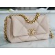 Chanel 19 Bag Light Almond Small  