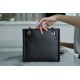 Chanel 2021 Tote Shopping Bag Calfskin  