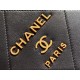 Chanel 2021 Tote Shopping Bag Calfskin  