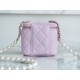 2022 Chanel Pearl Box Bag Pink Lambskin  