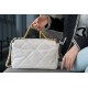 Chanel 19 Bag Medium Goat Leather Series  